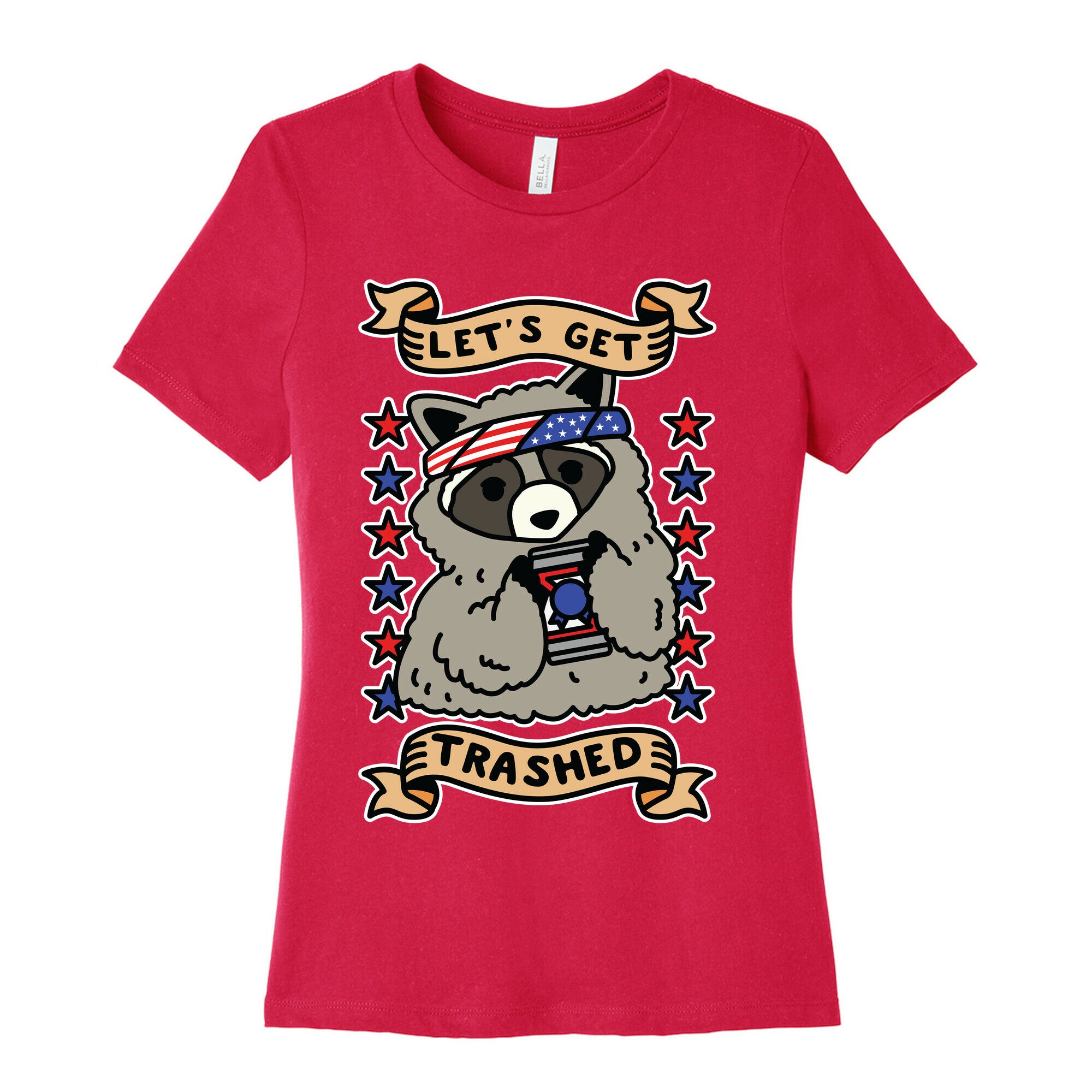 Let's Get Trashed Women's Cotton Tee